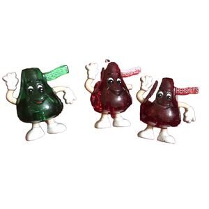 1996 Vintage Hershey's Kiss Candy String Light Topper Reflector Cap Replacements